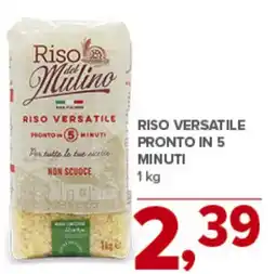 Todis Riso del Mulino Riso versatile pronto in 5 minuti offerta