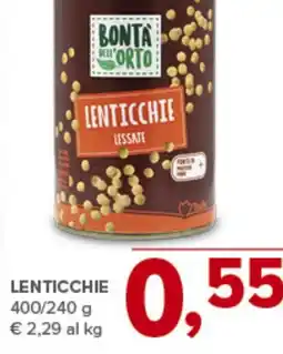 Todis Lenticchie BONTA ORTO offerta