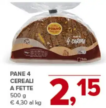 Todis Pane 4 cereali a fette offerta