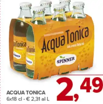 Todis Acqua tonica SPINNER offerta