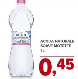 Todis Acqua naturale soave MOTETTE offerta