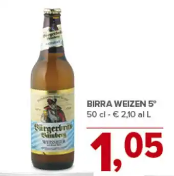 Todis Birra WEIZEN 5° offerta