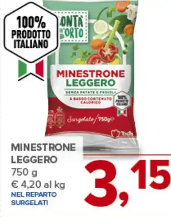 Todis Minestrone leggero BONTA ORTO offerta