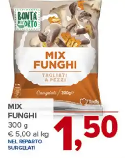 Todis Mix funghi BONTA ORTO offerta