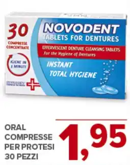 Todis Oral compresse per protesi offerta