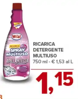 Todis Ricarica detergente multiuso multiuso offerta