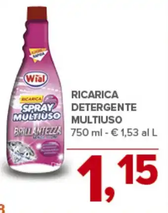 Todis Ricarica detergente multiuso multiuso offerta