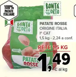 Todis Patate rosse BONTA ORTO offerta