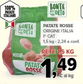 Todis Patate rosse BONTA ORTO offerta