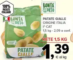 Todis Patate gialle BONTA ORTO offerta