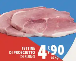 Deco Supermercati Fettine di prosciutto di suino offerta