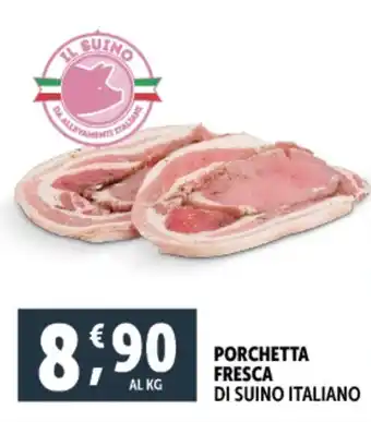 Deco Supermercati Porchetta fresca di suino italiano offerta