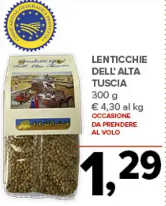 Todis Lenticchie dell'alta tuscia offerta