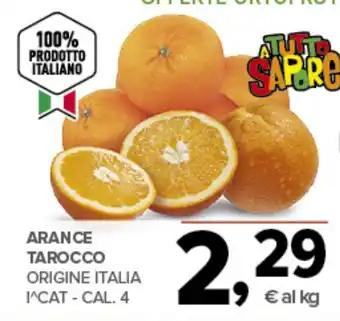 Todis Arance tarocco origine italia i^cat - cal. 4 offerta