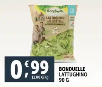 Deco Supermercati Bonduelle lattughino offerta