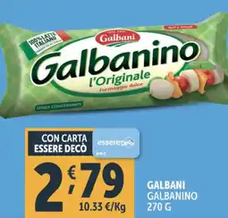 Deco Supermercati Galbani galbanino offerta