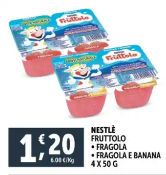 Deco Supermercati Nestlè fruttolo offerta