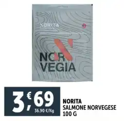 Deco Supermercati Norita salmone norvegese offerta