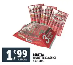 Deco Supermercati Beretta wurstel classici offerta