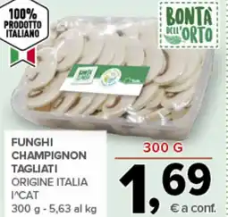 Todis Funghi champignon tagliati origine italia i^cat offerta