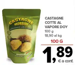 Todis Castagne cotte al vapore doy offerta