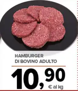 Todis Hamburger di bovino adulto offerta