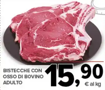 Todis Bistecche con osso di bovino adulto offerta