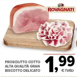 Todis Prosciutto cotto alta qualità gran biscotto delicato offerta