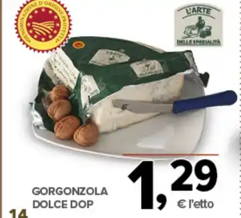 Todis Gorgonzola dolce dop offerta