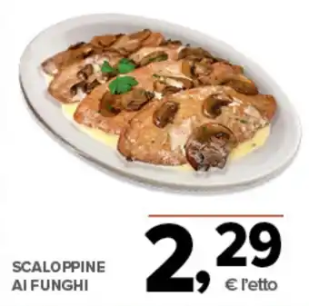 Todis Scaloppine ai funghi offerta