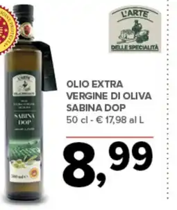 Todis Olio extra vergine di oliva sabina dop offerta