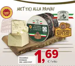 Todis Pecorino romano del lazio dop offerta