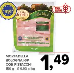 Todis Mortadella bologna igp con pistacchi offerta