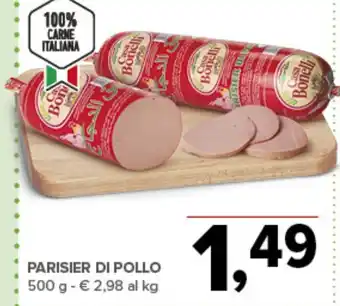 Todis Parisier di pollo offerta