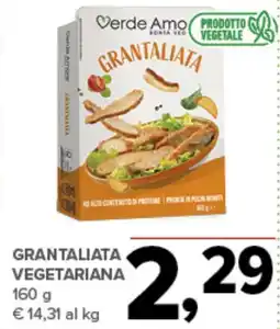 Todis Grantaliata vegetariana offerta