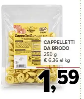 Todis Cappelletti da brodo offerta