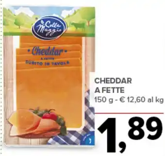 Todis Cheddar a fette offerta