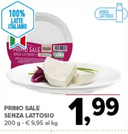 Todis Primo sale senza lattosio offerta