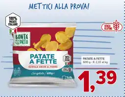 Todis Patate a fette offerta