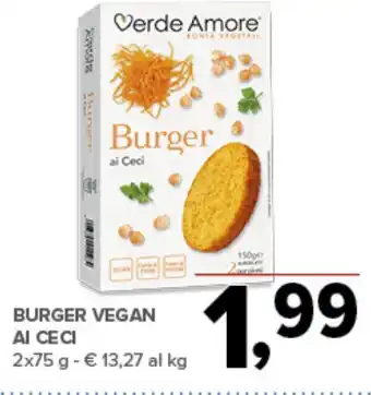 Todis Burger vegan ai ceci offerta