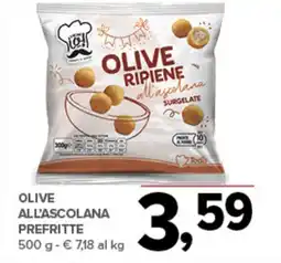 Todis Olive all'ascolana prefritte offerta