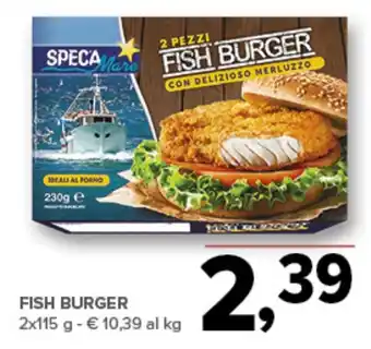 Todis Fish burger offerta