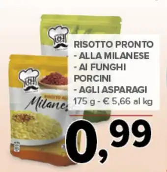 Todis Risotto pronto offerta