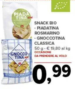 Todis Snack bio offerta