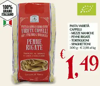 Todis Pasta varietà cappelli offerta