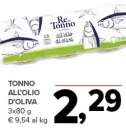 Todis Tonno all'olio d'oliva offerta