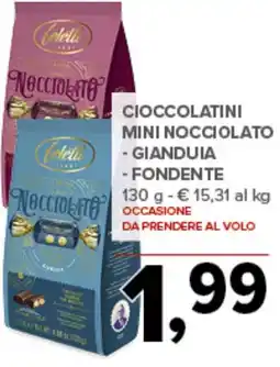 Todis Cioccolatini mini nocciolato offerta