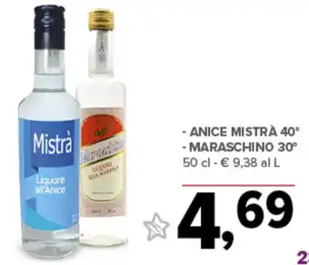 Todis anice mistrà 40° offerta