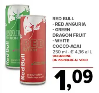 Todis Red bull red anguria offerta