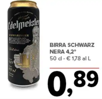 Todis Birra schwarz nera 4,2° offerta